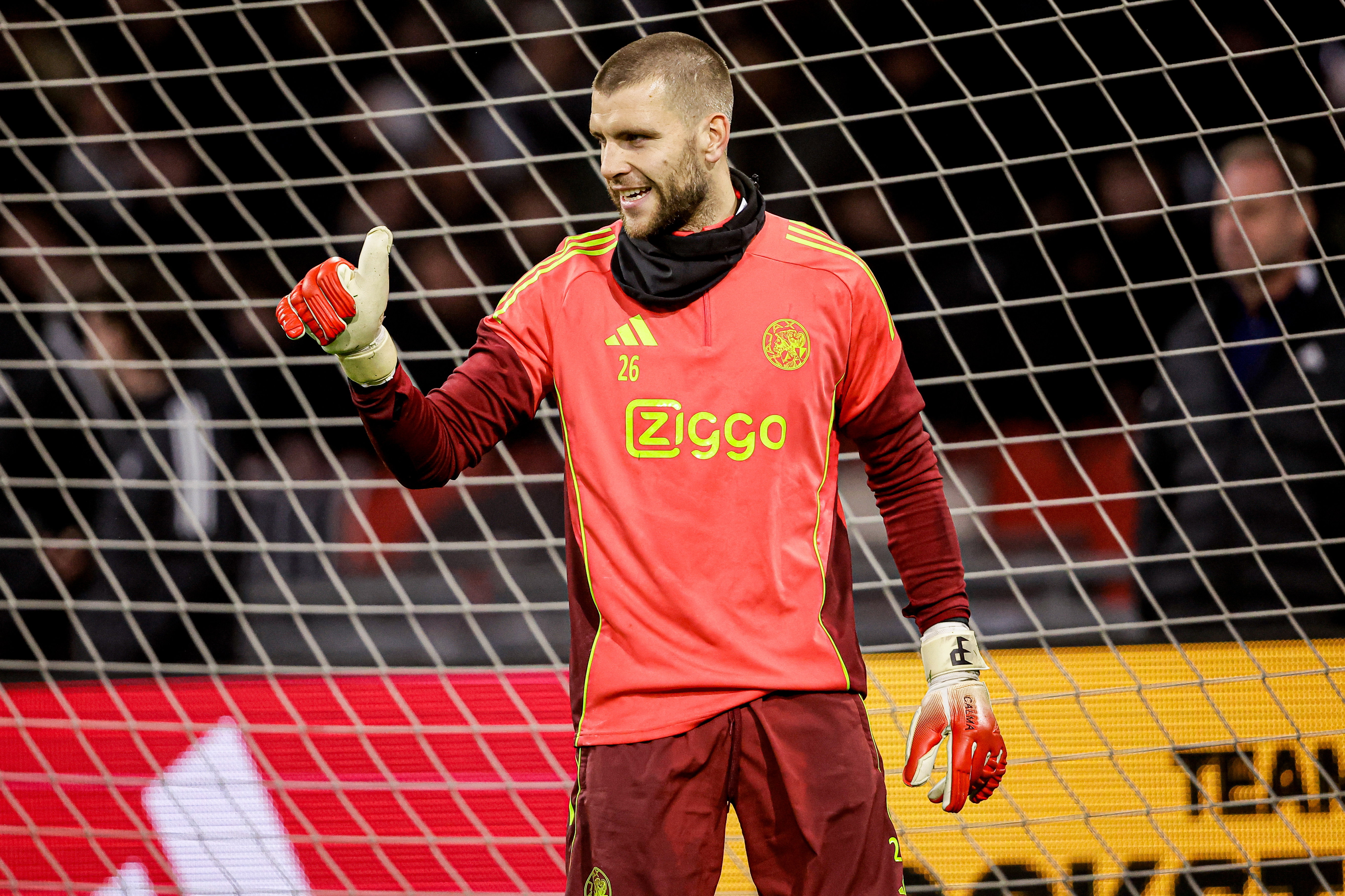 Maarten Paes debuteert bij Ajax