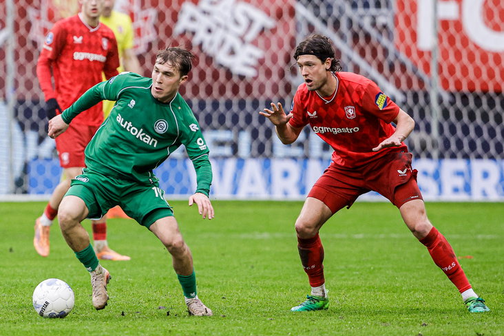Sam Lammers tegen FC Groningen