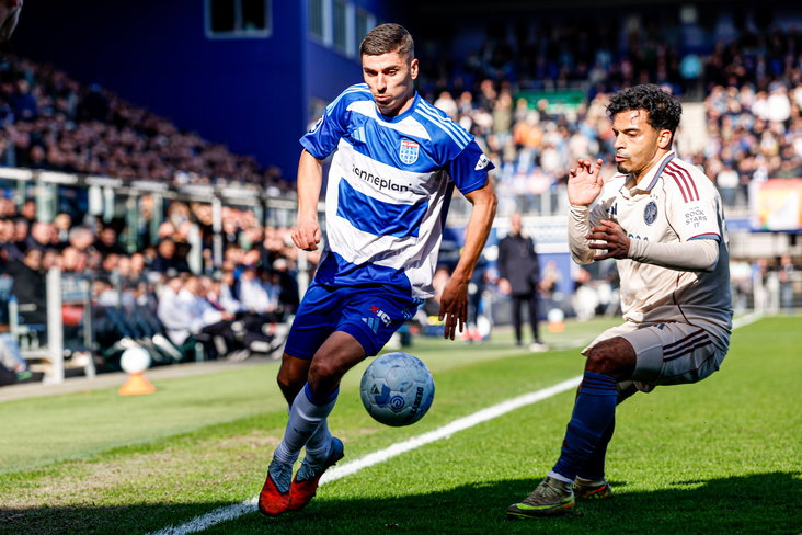 Owen Wijndal tegen PEC Zwolle
