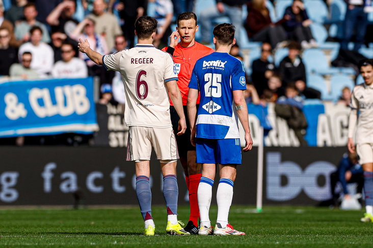 Youri Regeer in gesprek met de arbitrage