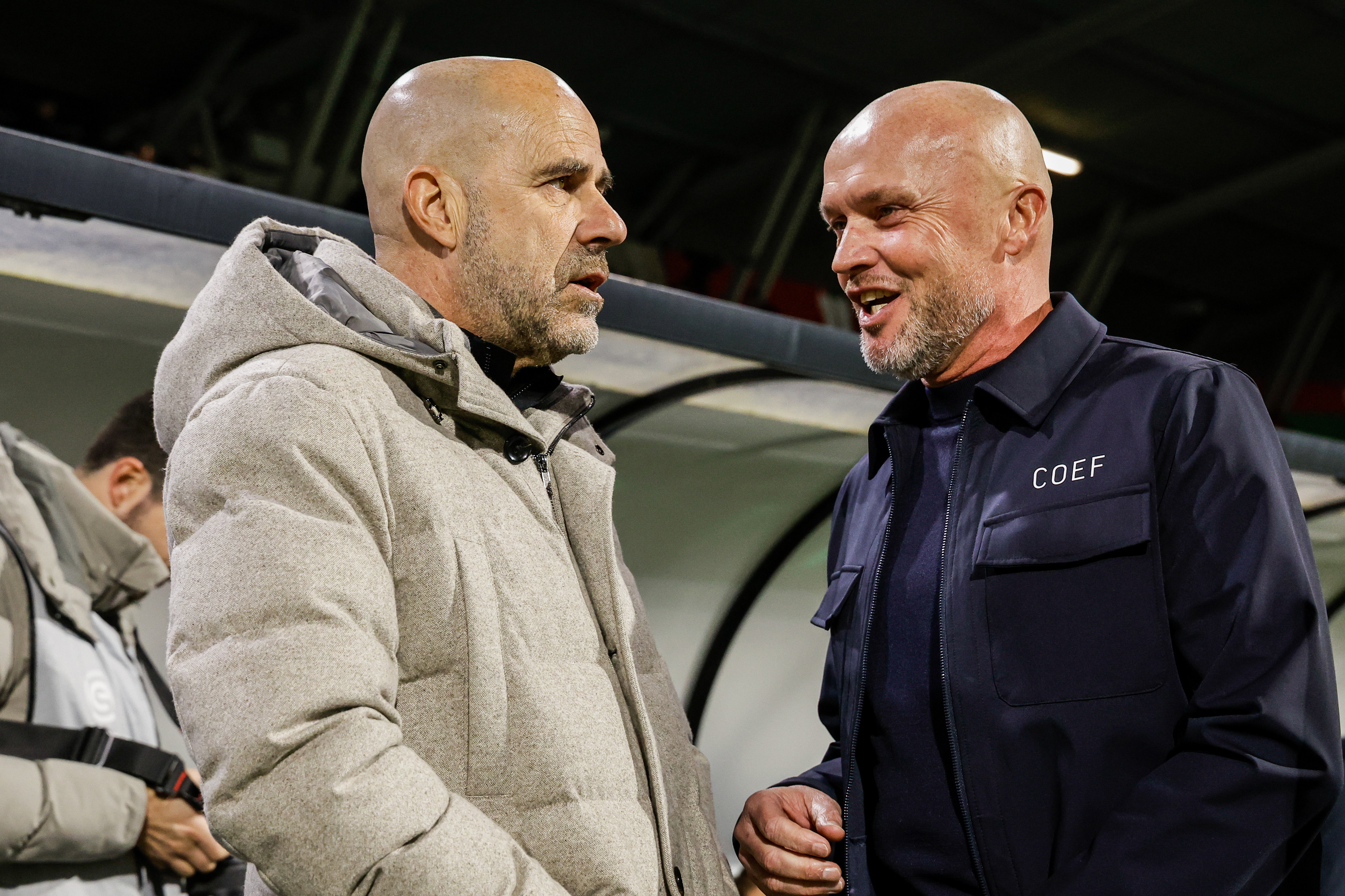 Peter Bosz en Dick Schreuder