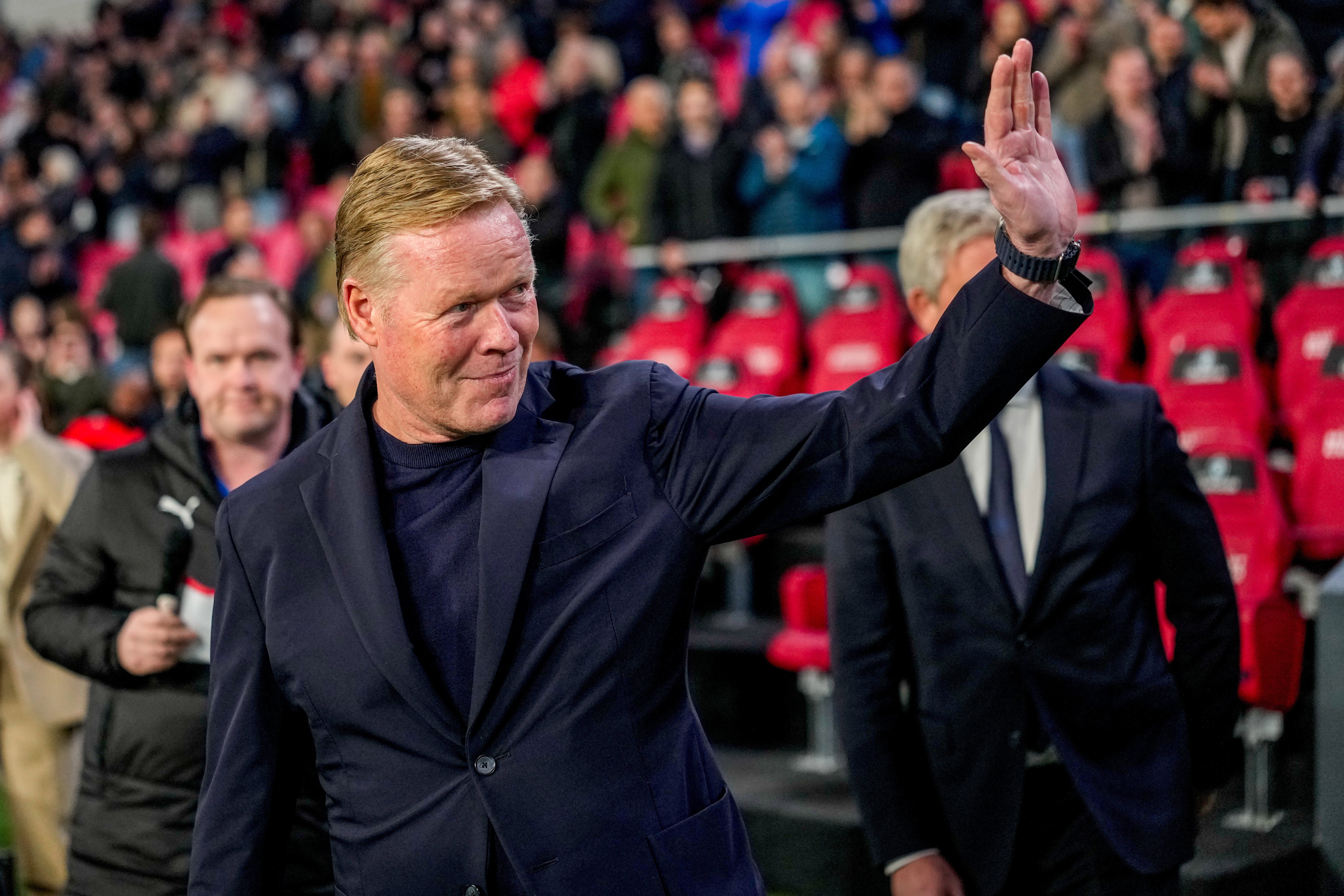 Ronald Koeman in het Philips Stadion