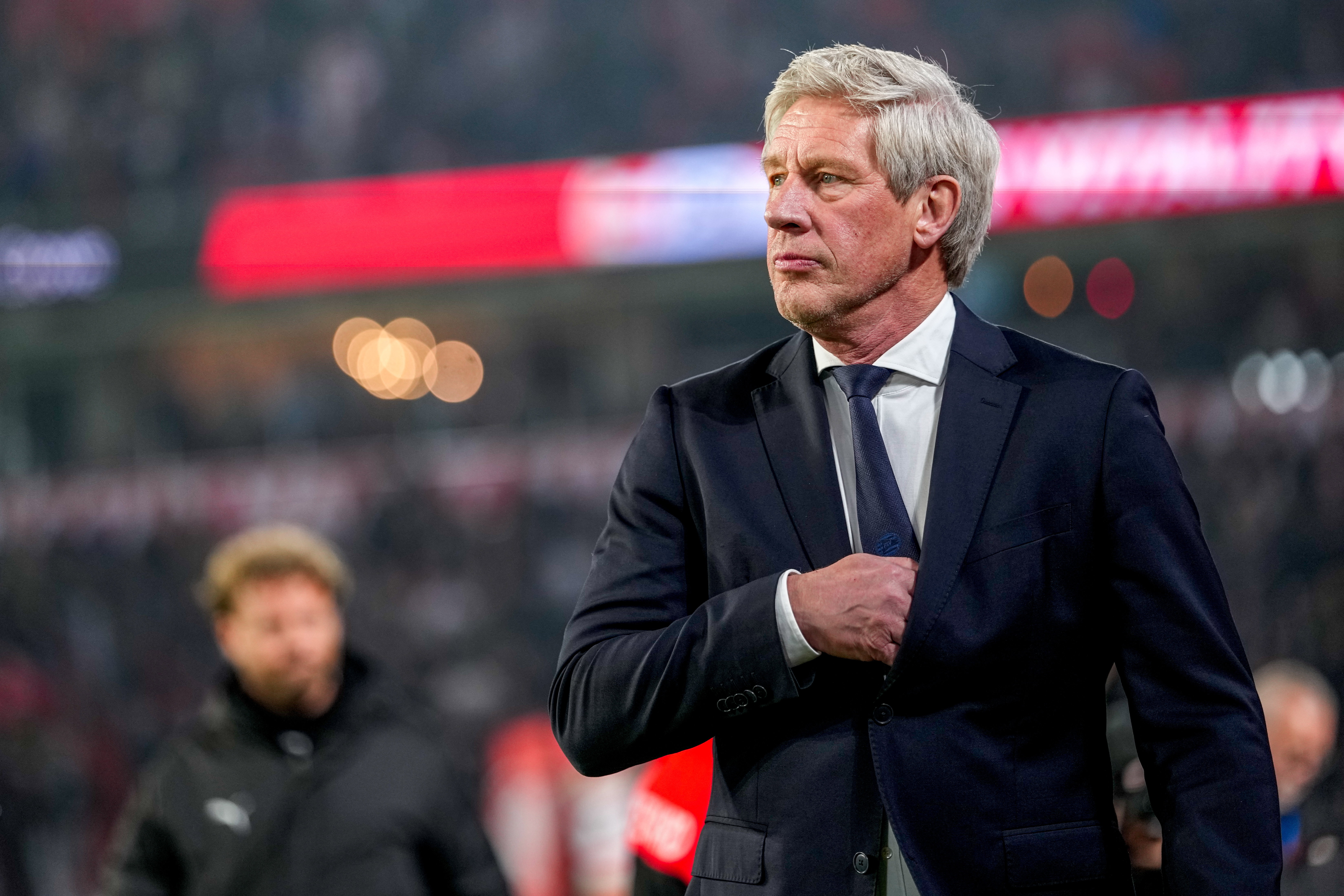 Marcel Brands in het Philips Stadion