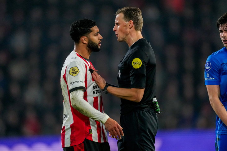 Ismael Saibari is boos