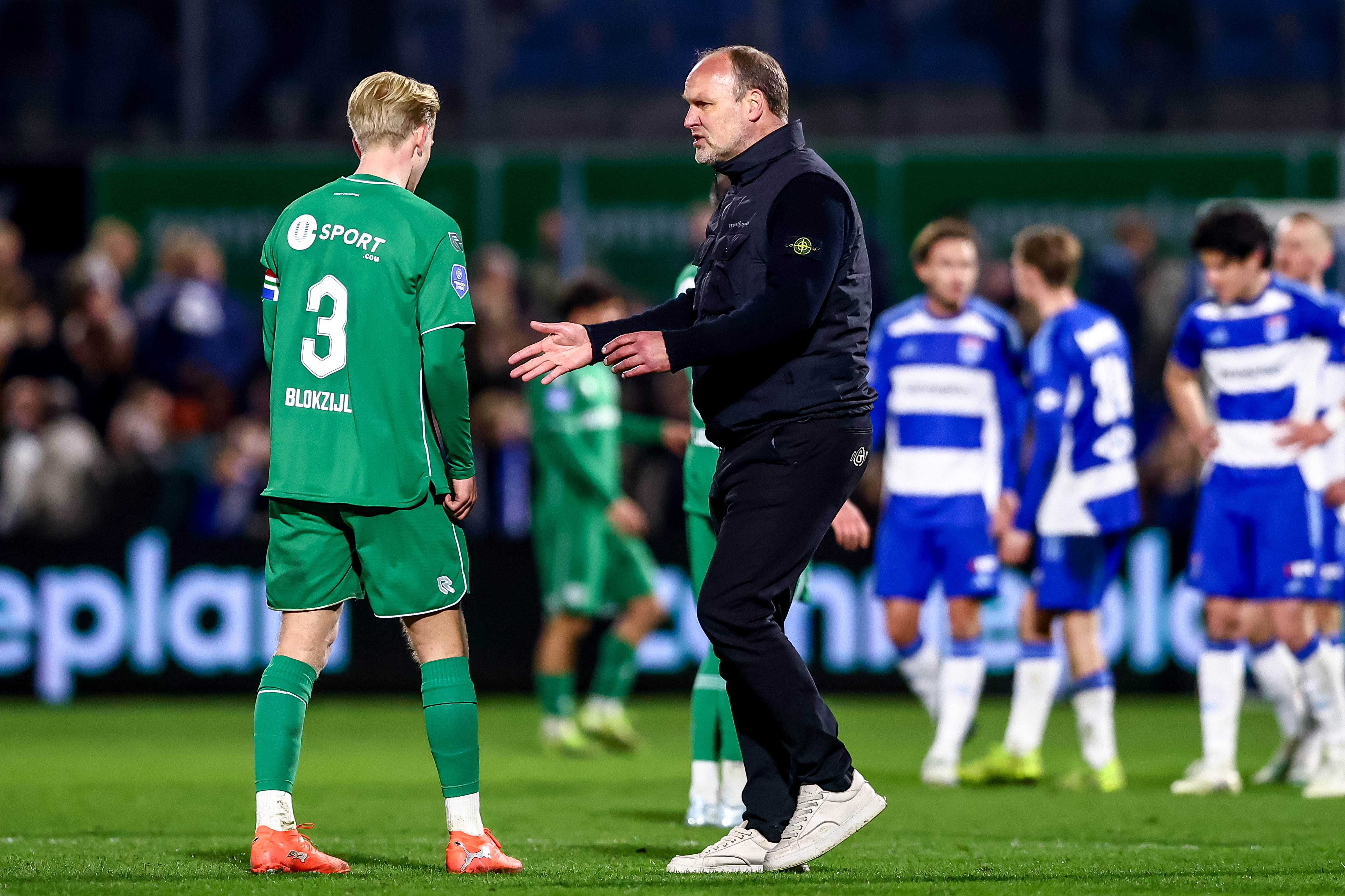 Thijmen Blokzijl en Dick Lukkien