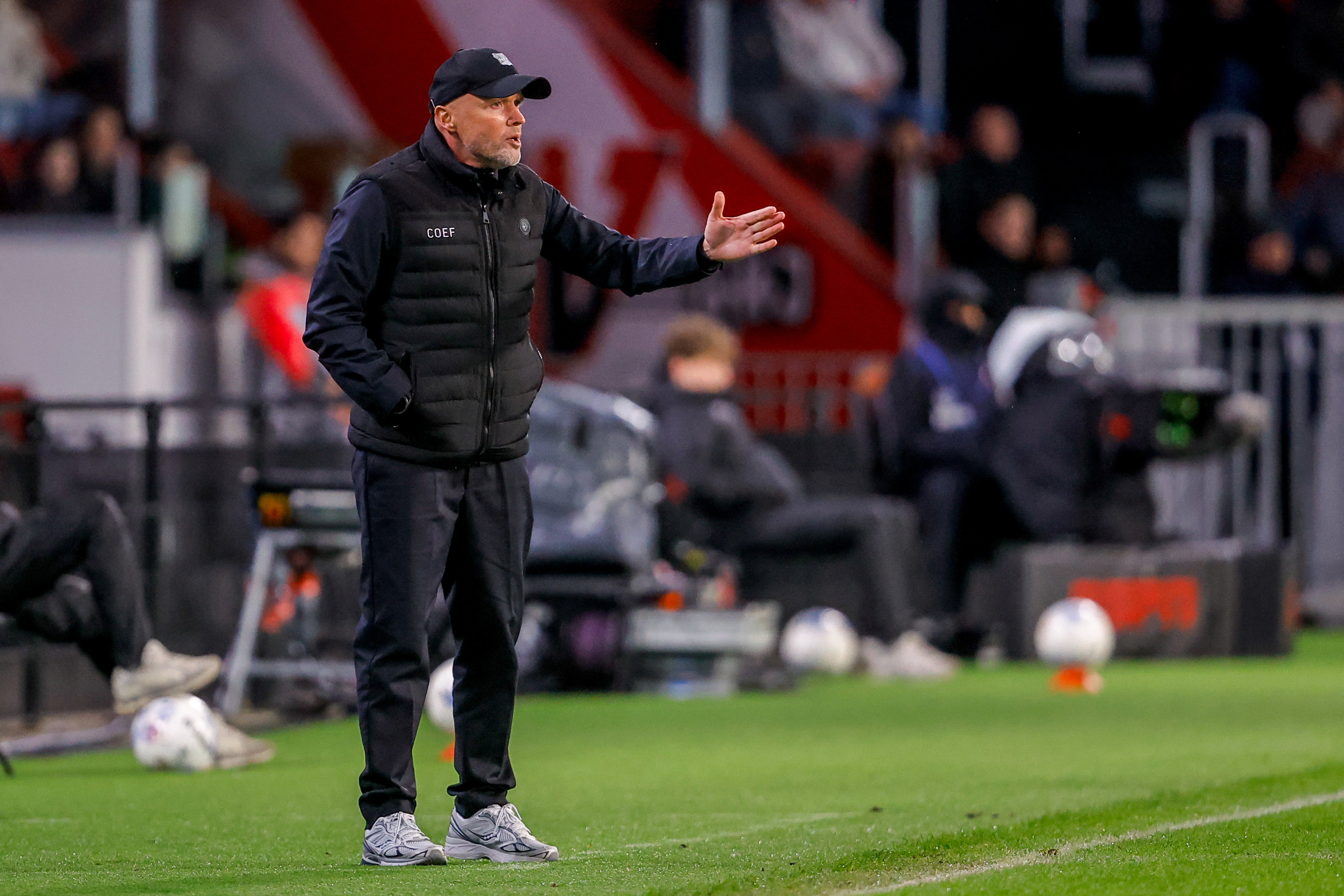 Dick Schreuder in het Philips Stadion
