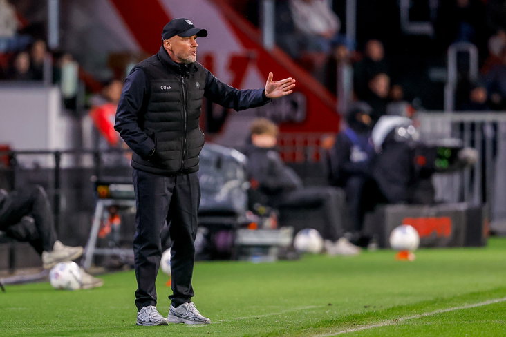 Dick Schreuder in het Philips Stadion