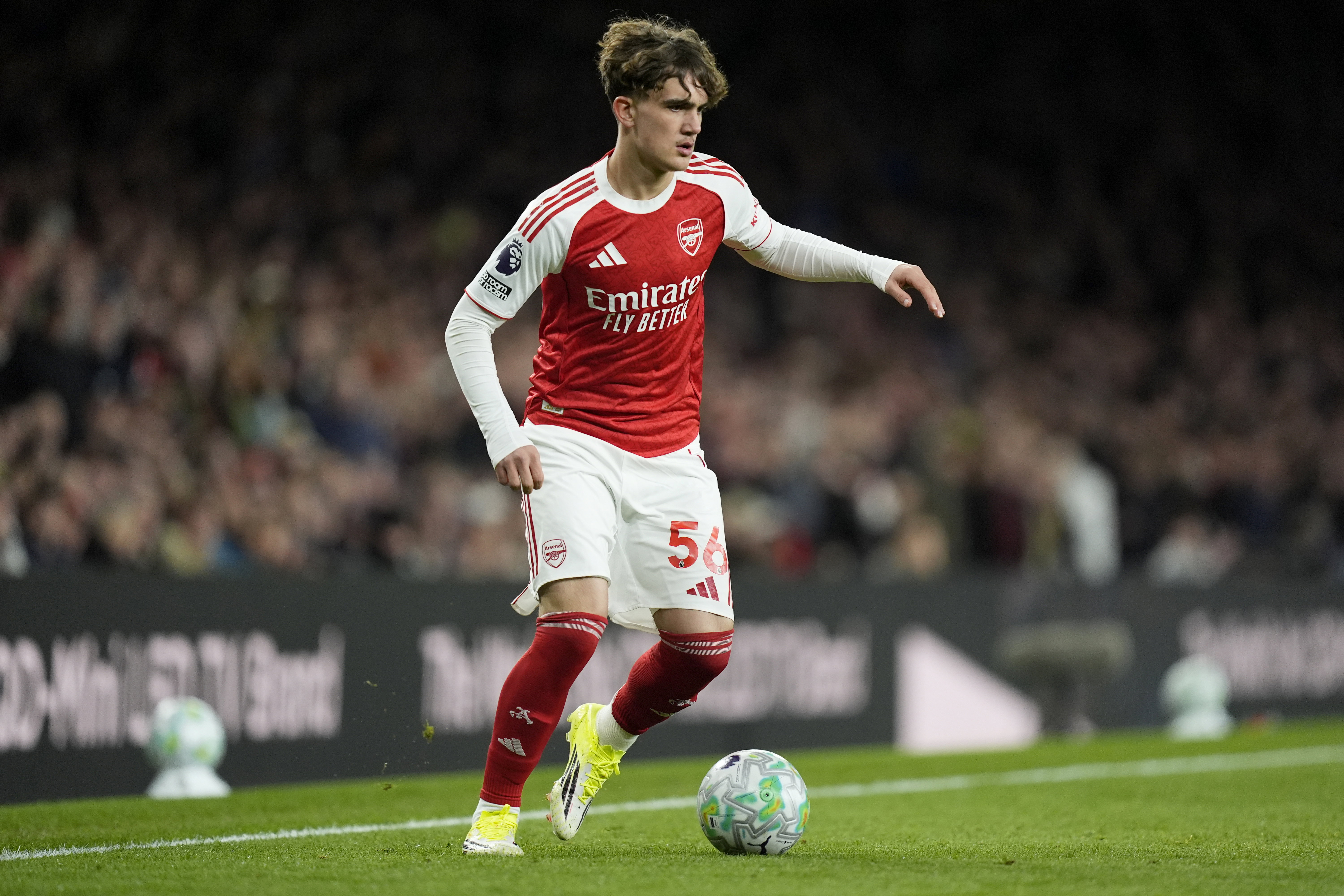 Max Dowman bij Arsenal