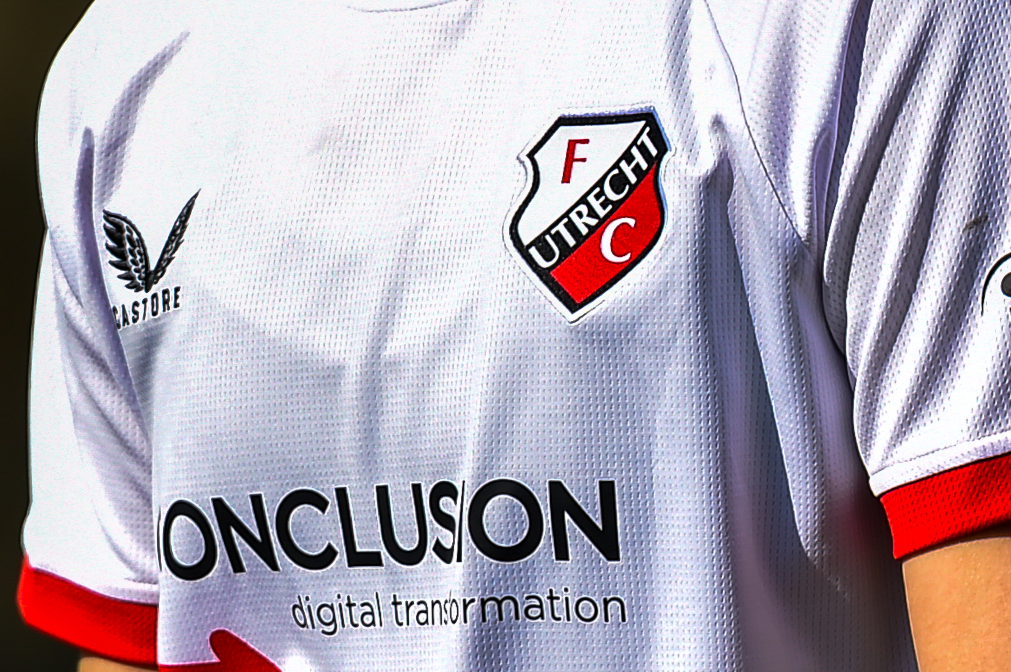 Conclusion op het shirt van FC Utrecht