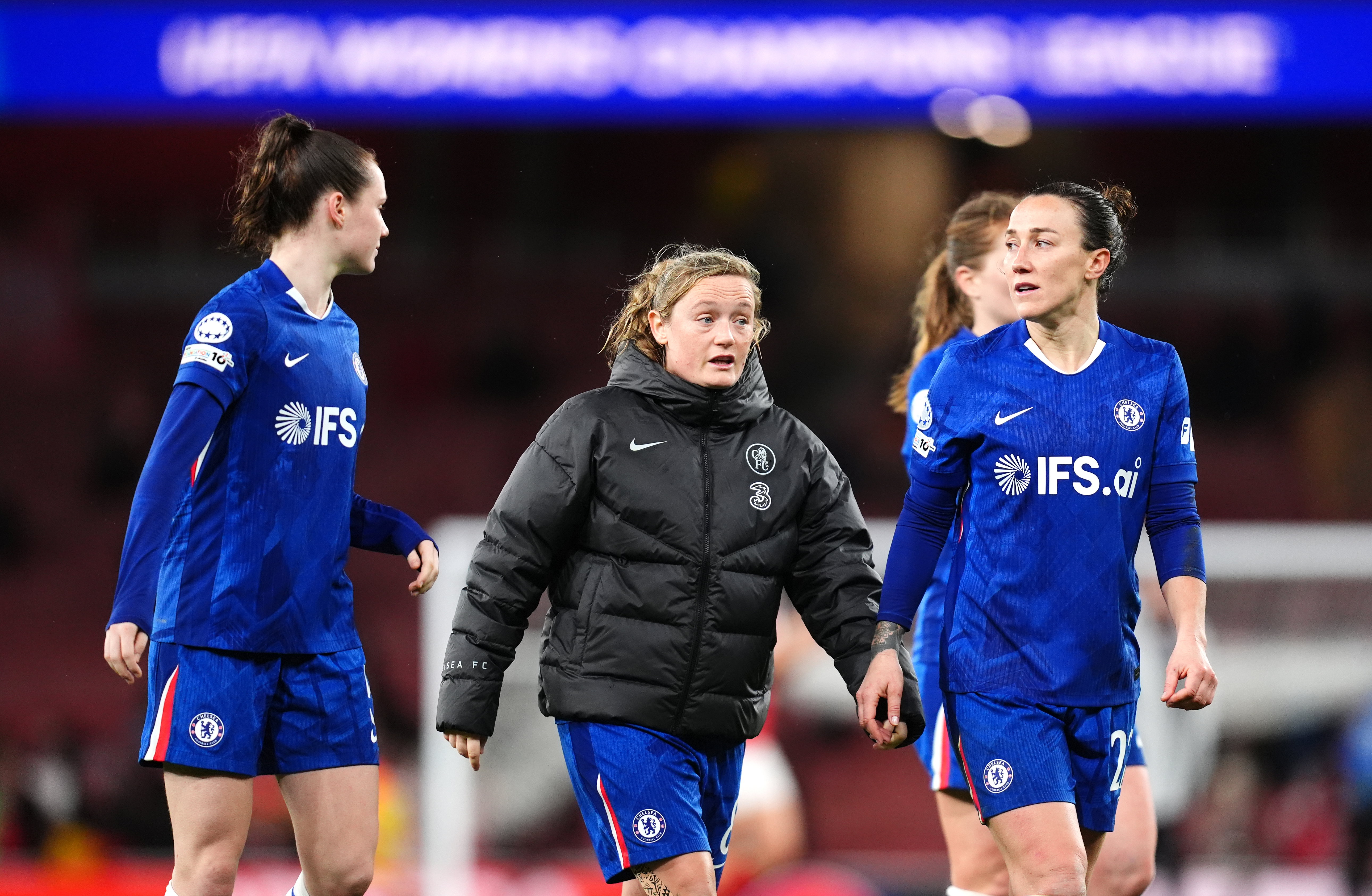 Veerle Buurman in gesprek met Erin Cuthbert en Lucy Bronze