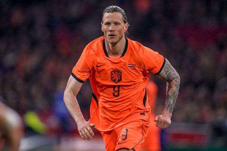 Wout Weghorst in het Nederlands elftal