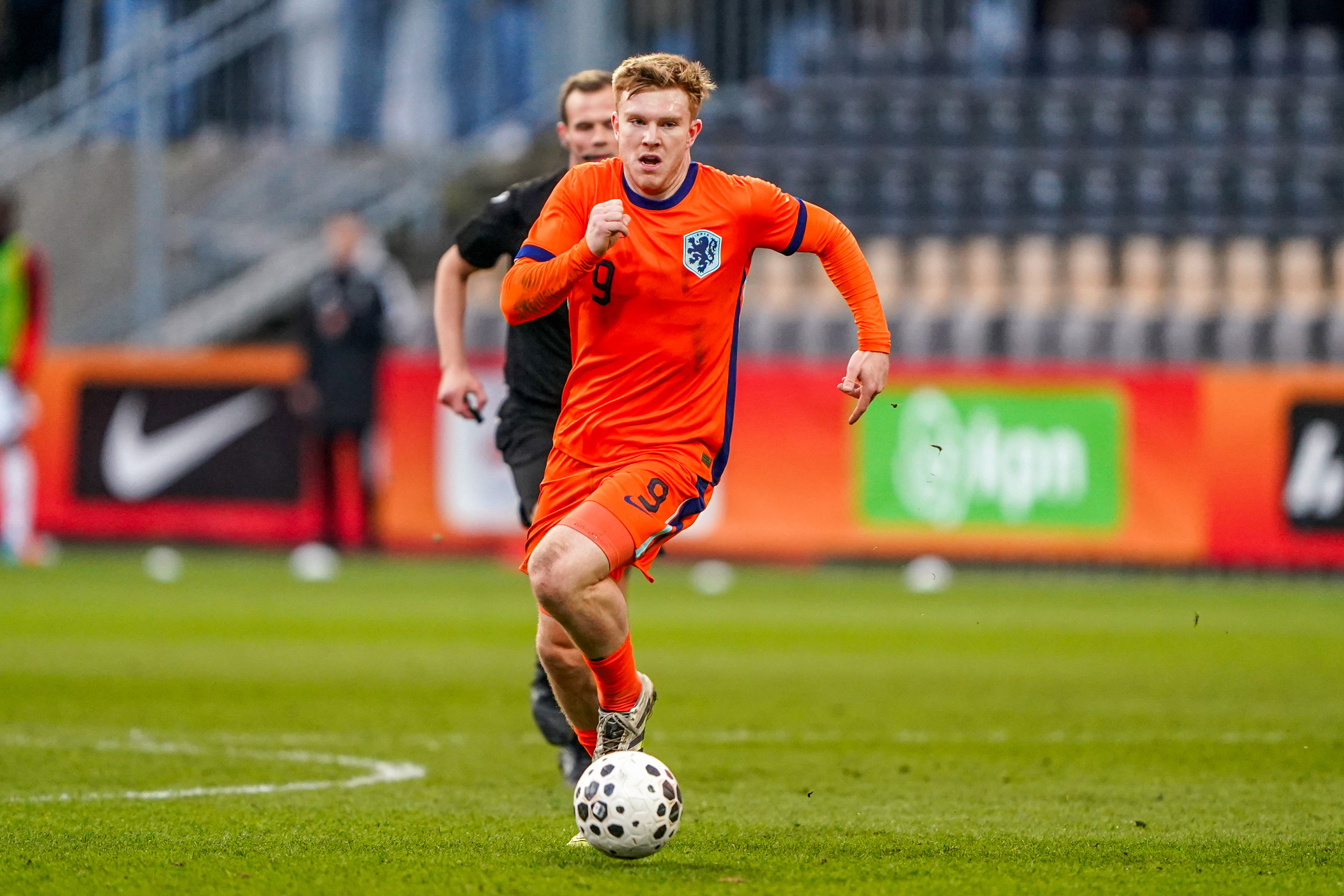 Devin Haen bij Jong Oranje