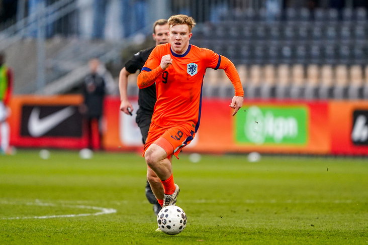 Devin Haen bij Jong Oranje