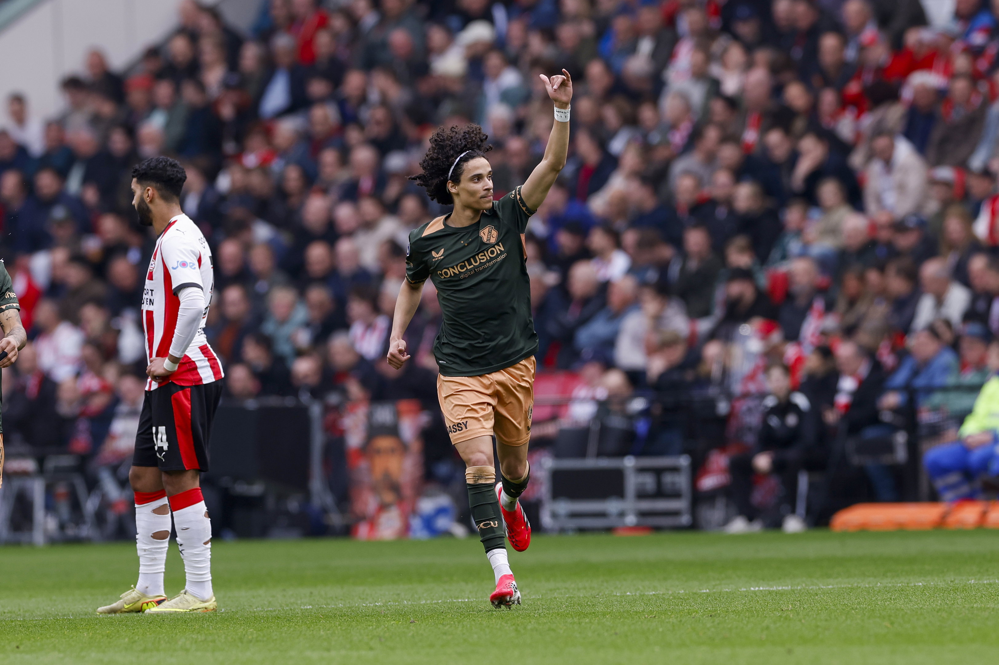 Gjivai Zechiël scoorde tegen PSV