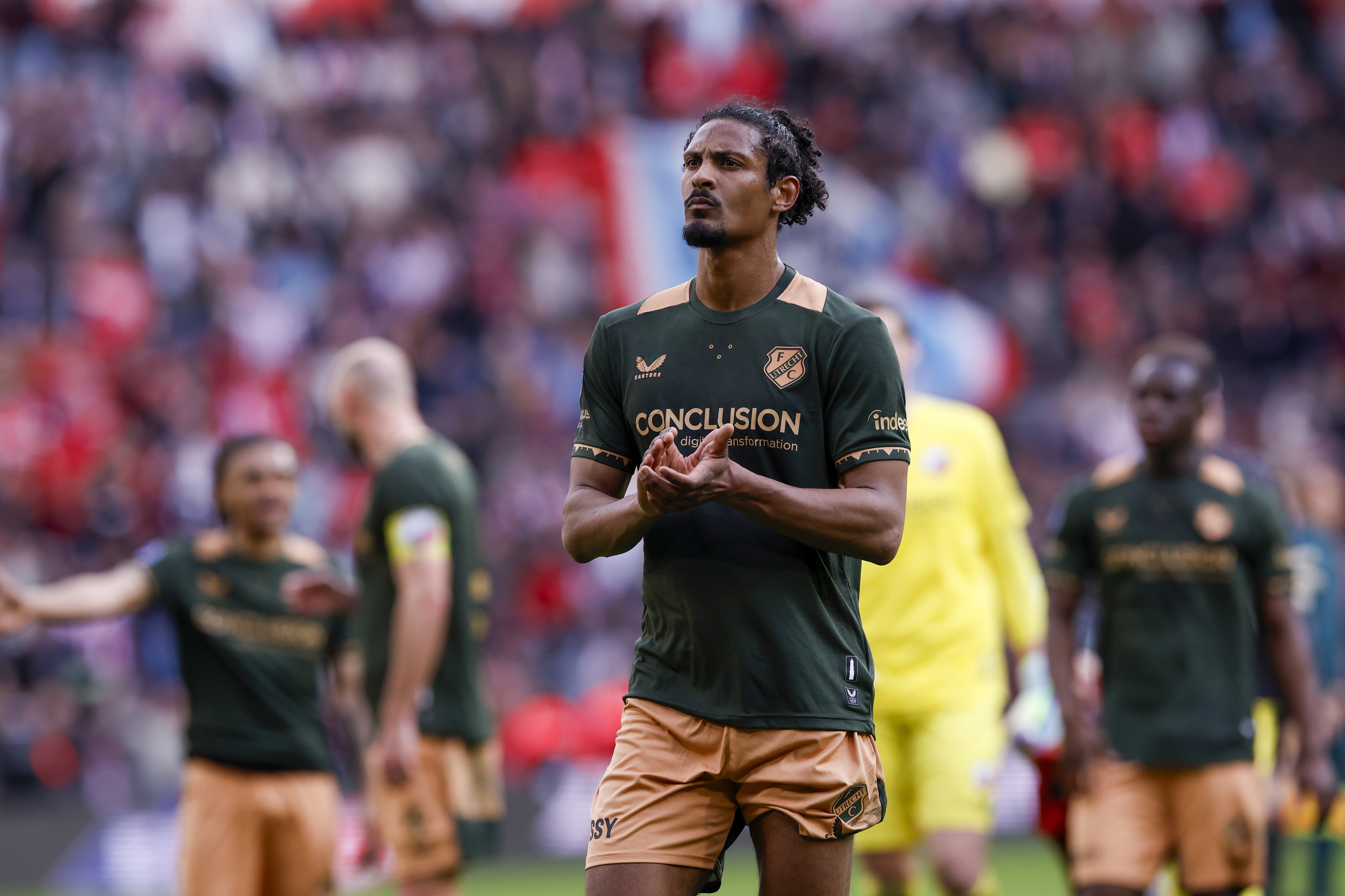 Sebastien Haller tegen PSV