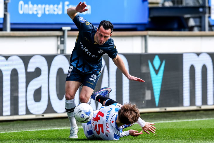 Thomas Bruns tegen SC Heerenveen