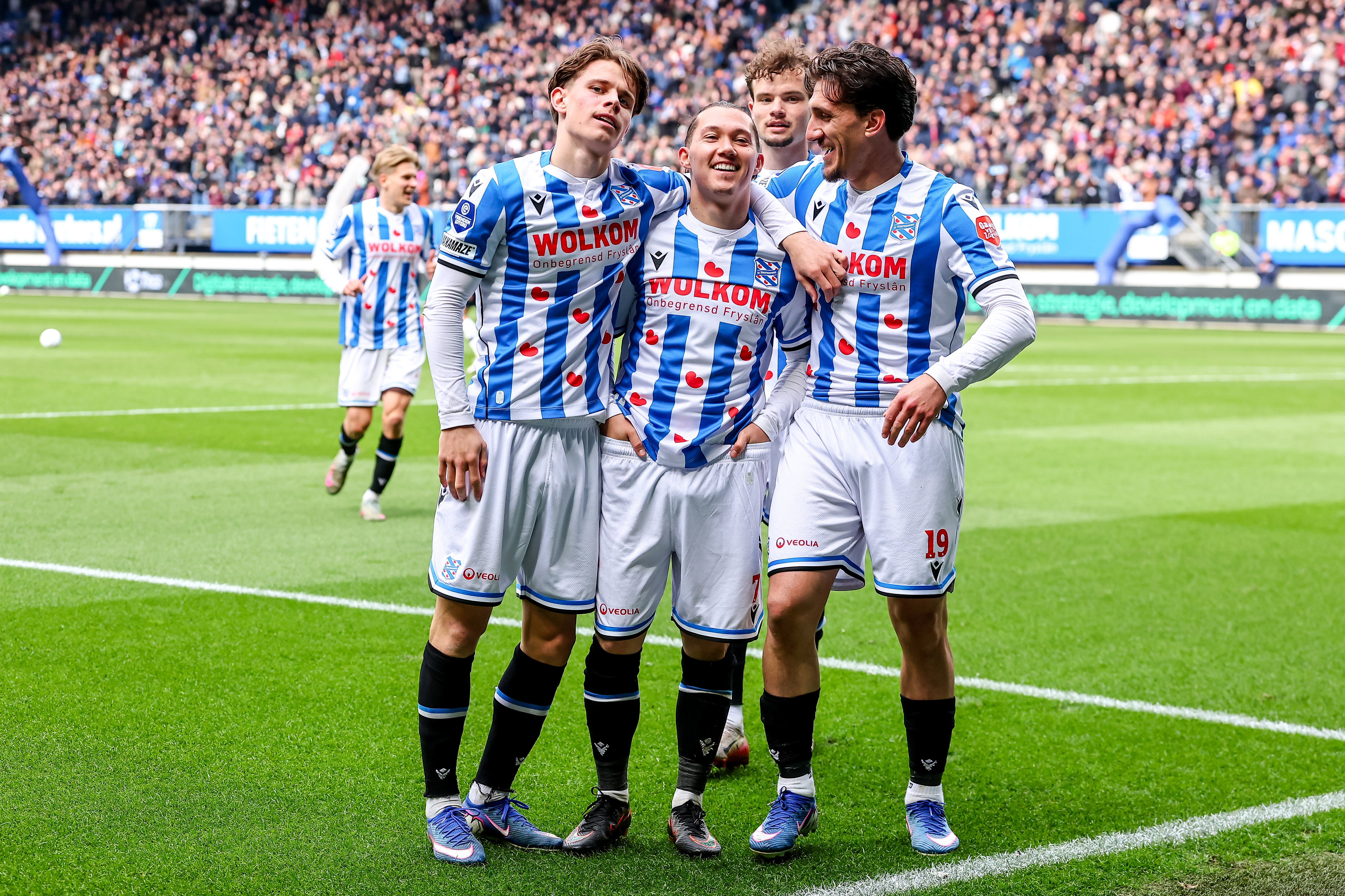 SC Heerenvener in Elftal van de Week na overwinning op Heracles