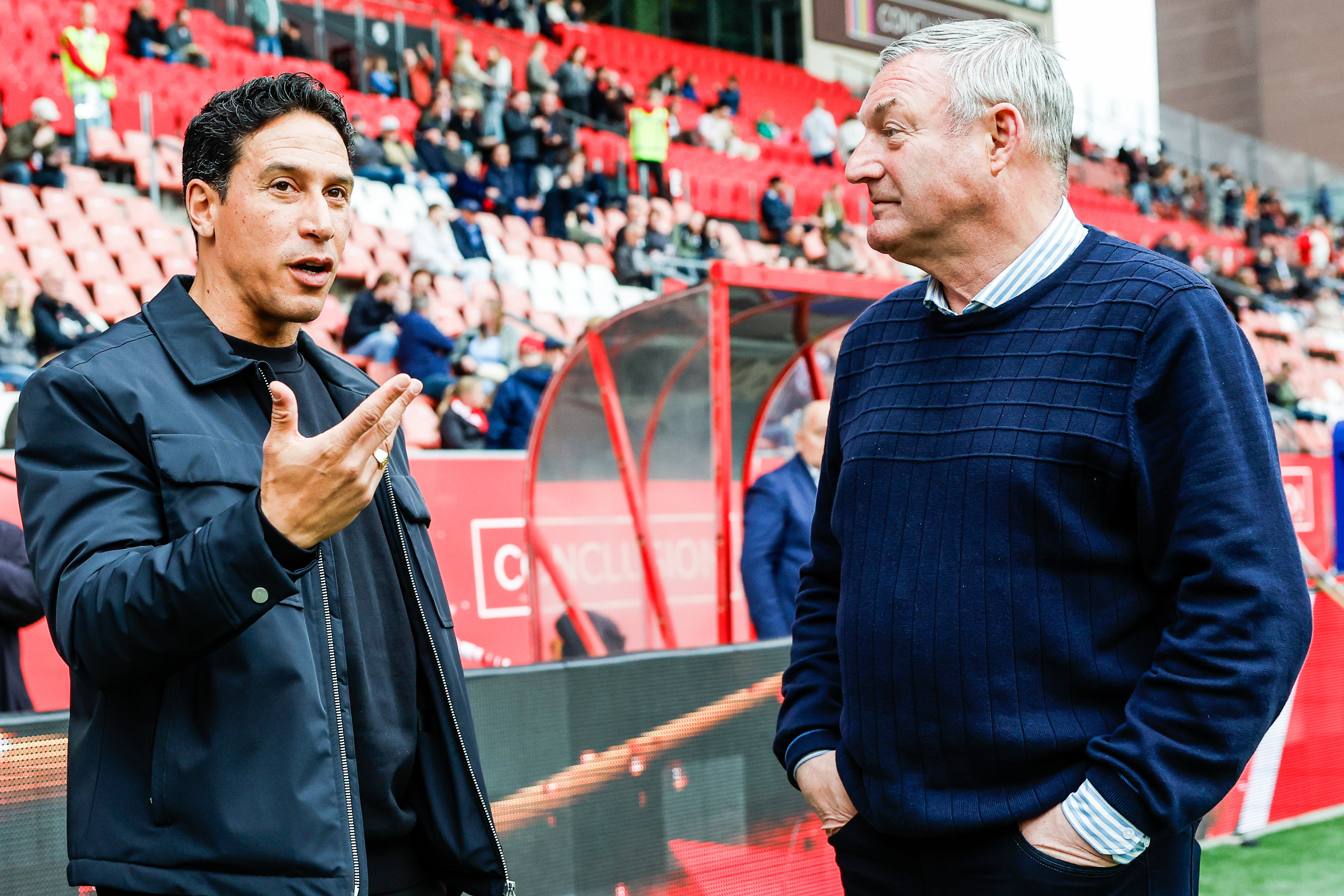 Anthony Correia en Ron Jans