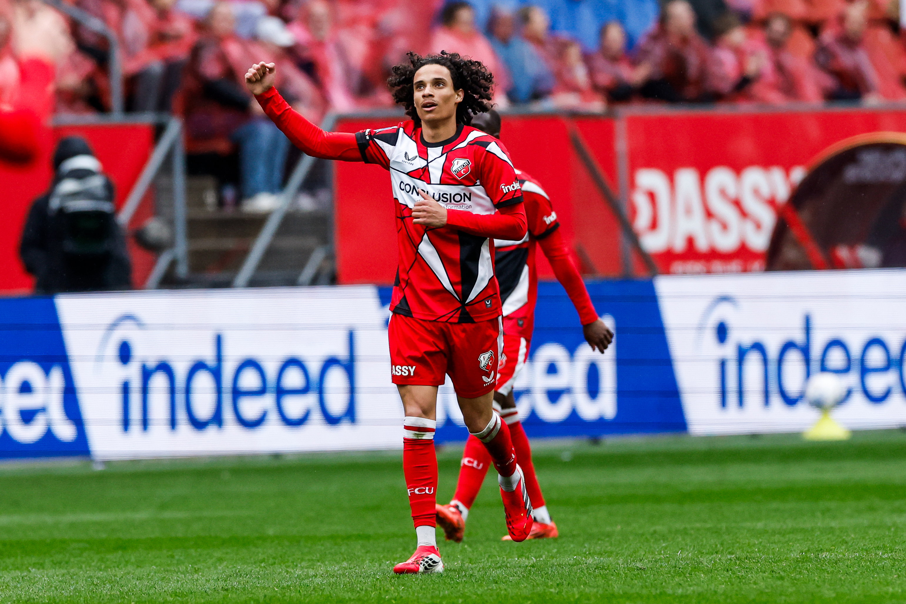 Gjivai Zechiël scoort voor FC Utrecht