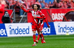 Gjivai Zechiël scoort voor FC Utrecht