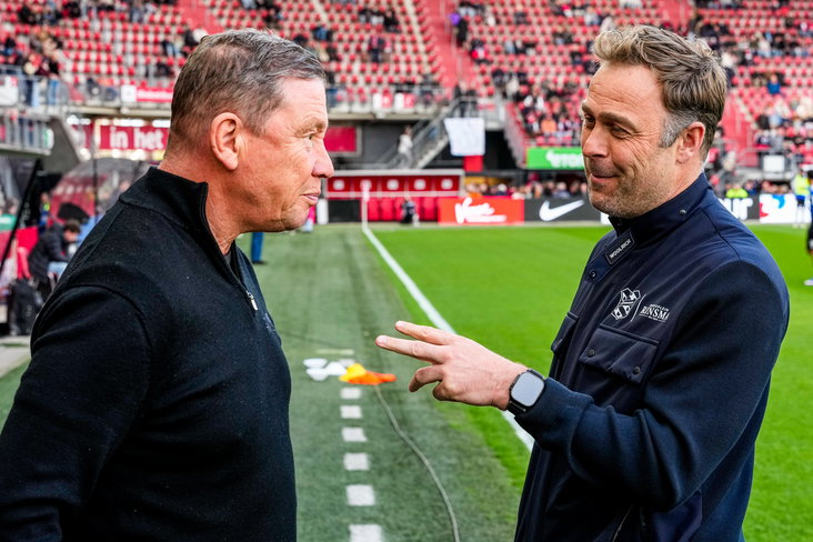 Leeroy Echteld en Robin Veldman
