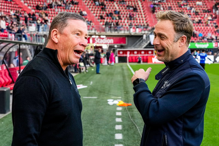 Leeoy Echteld en Robin Veldman