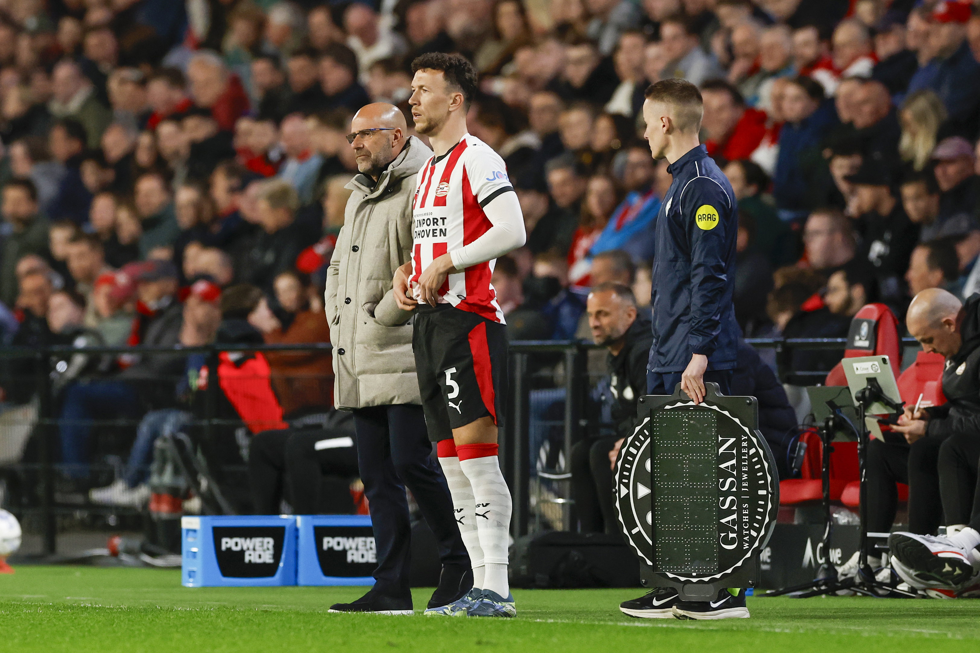 Ivan Perisic kwam als invaller in het veld tegen PEC