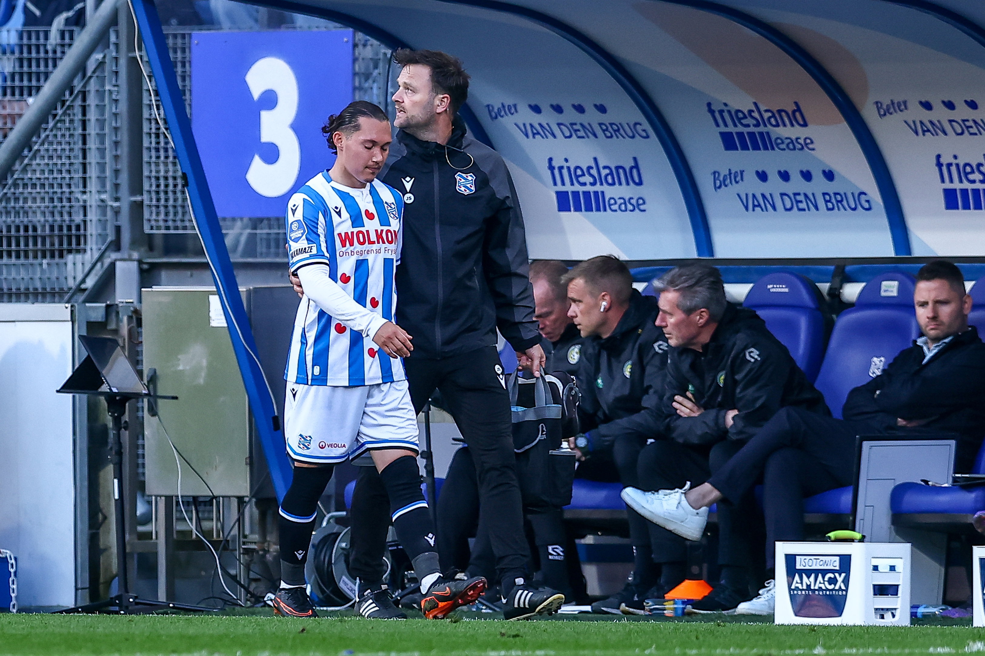 Maxence Rivera ontbreekt bij SC Heerenveen: 