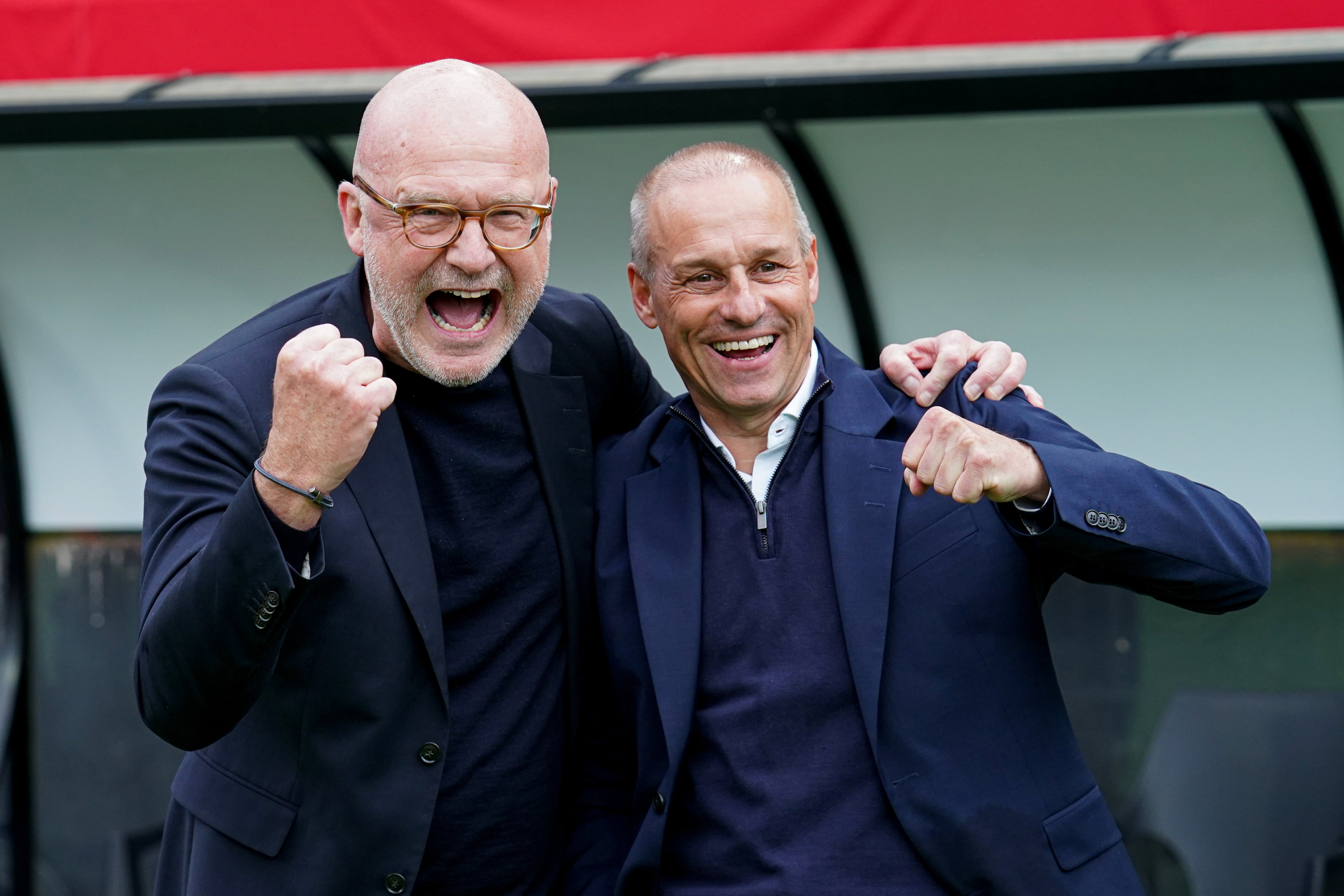Wilco van Schaik en Carlos Aalbers