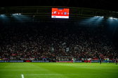FC Utrecht-supporters in De Galgenwaard