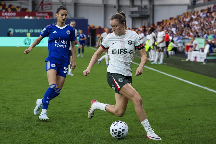 Wieke Kaptein (Chelsea) in actie tijdens Women's World Sevens