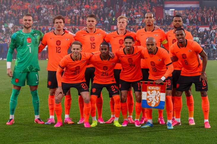 Het Nederlands elftal