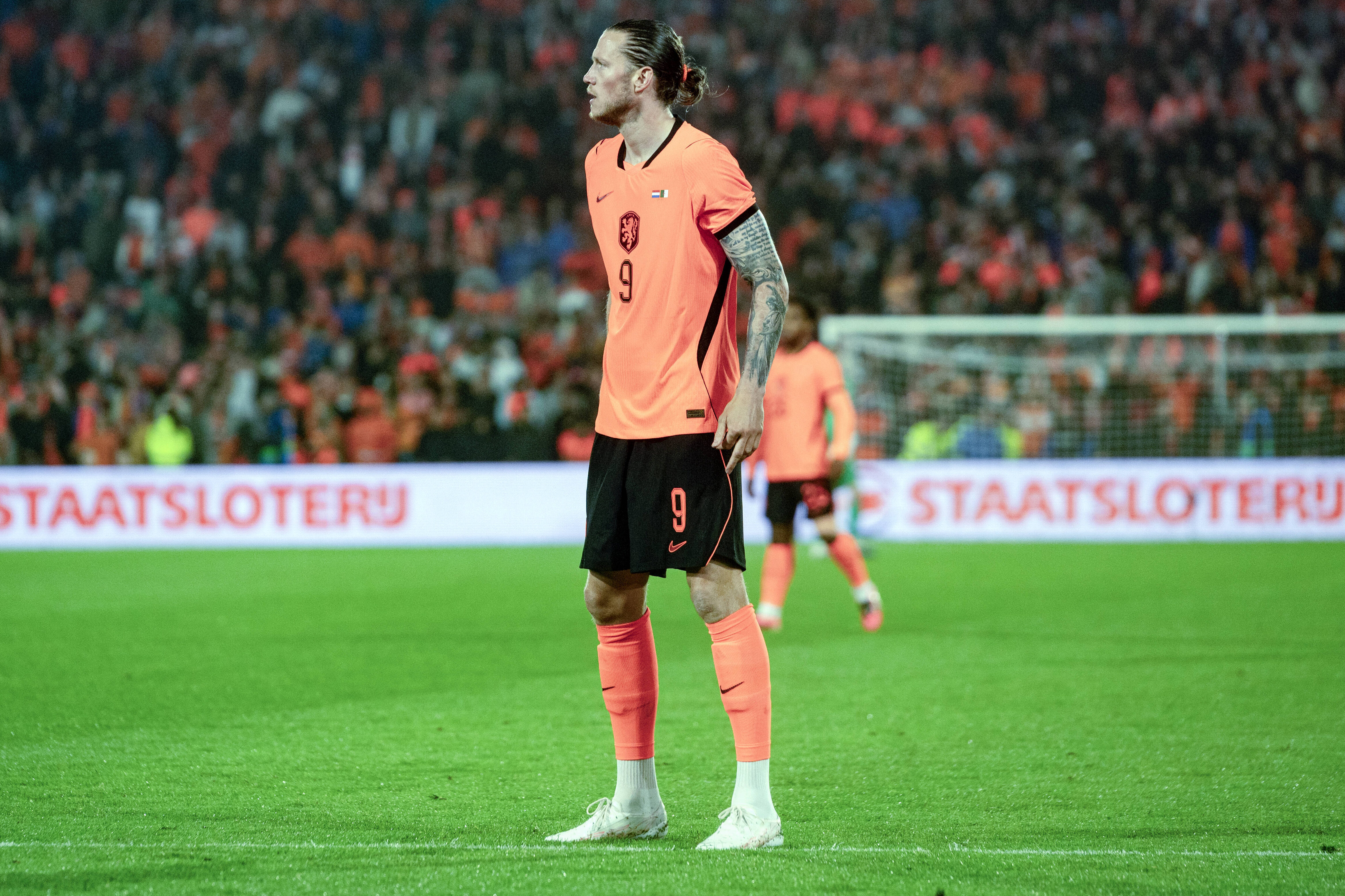 Wout Weghorst in het Nederlands elftal