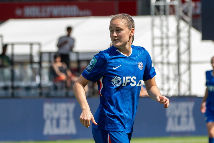 Wieke Kaptein bij Chelsea