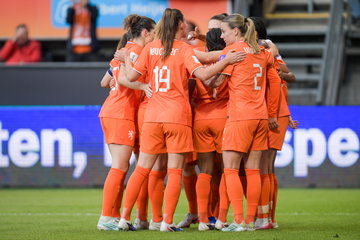 De OranjeLeeuwinnen juichen