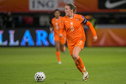 Wieke Kaptein als aanvoerder van de OranjeLeeuwinnen
