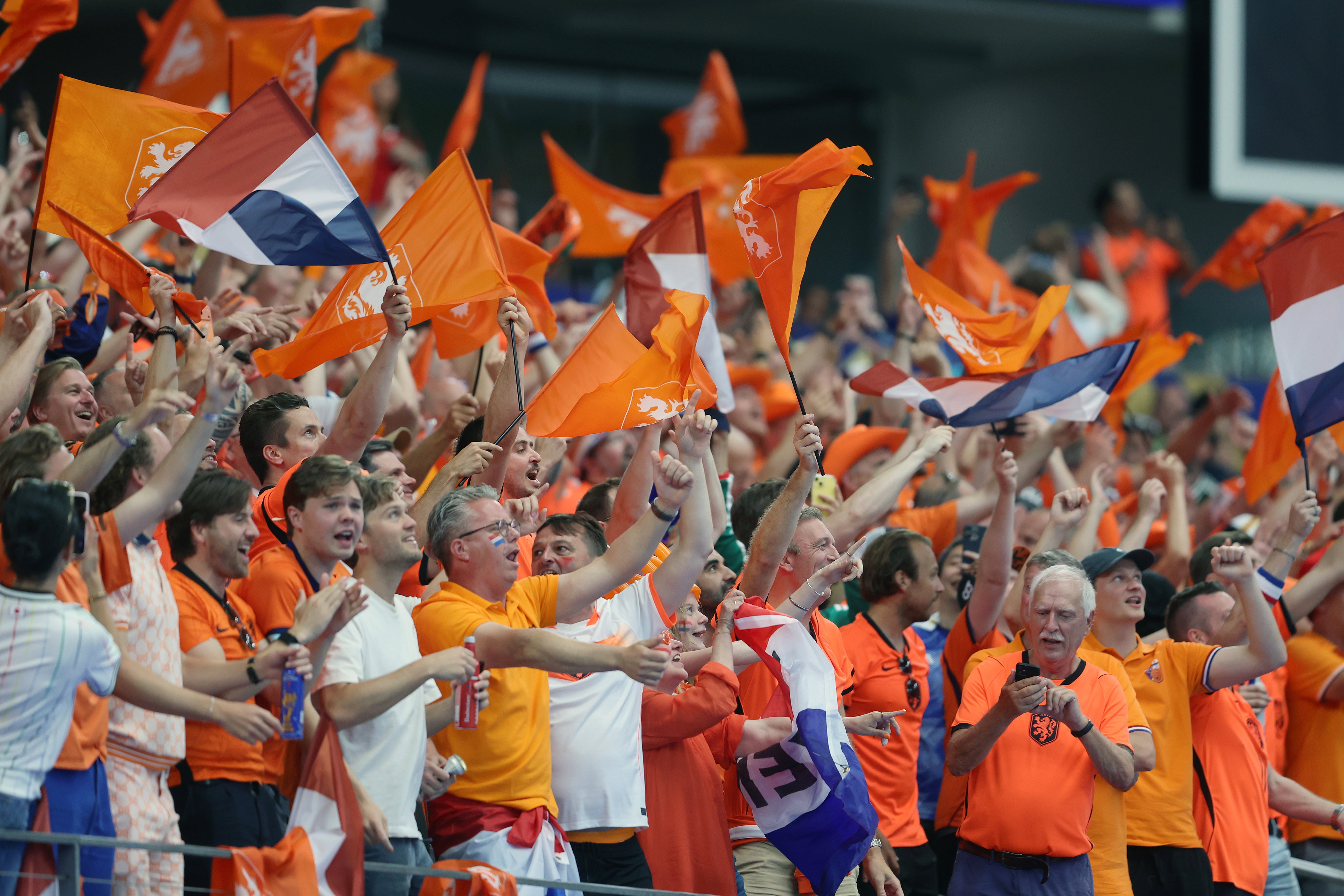 Oranje-fans in Dallas