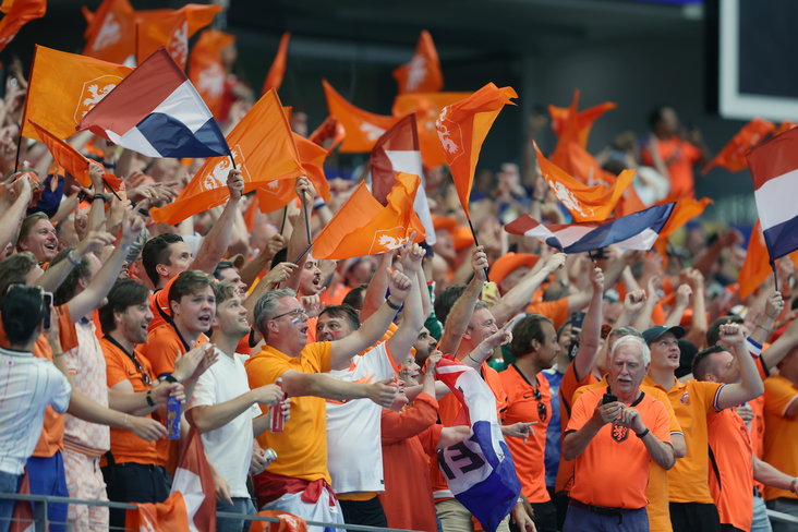 Oranje-fans in Dallas