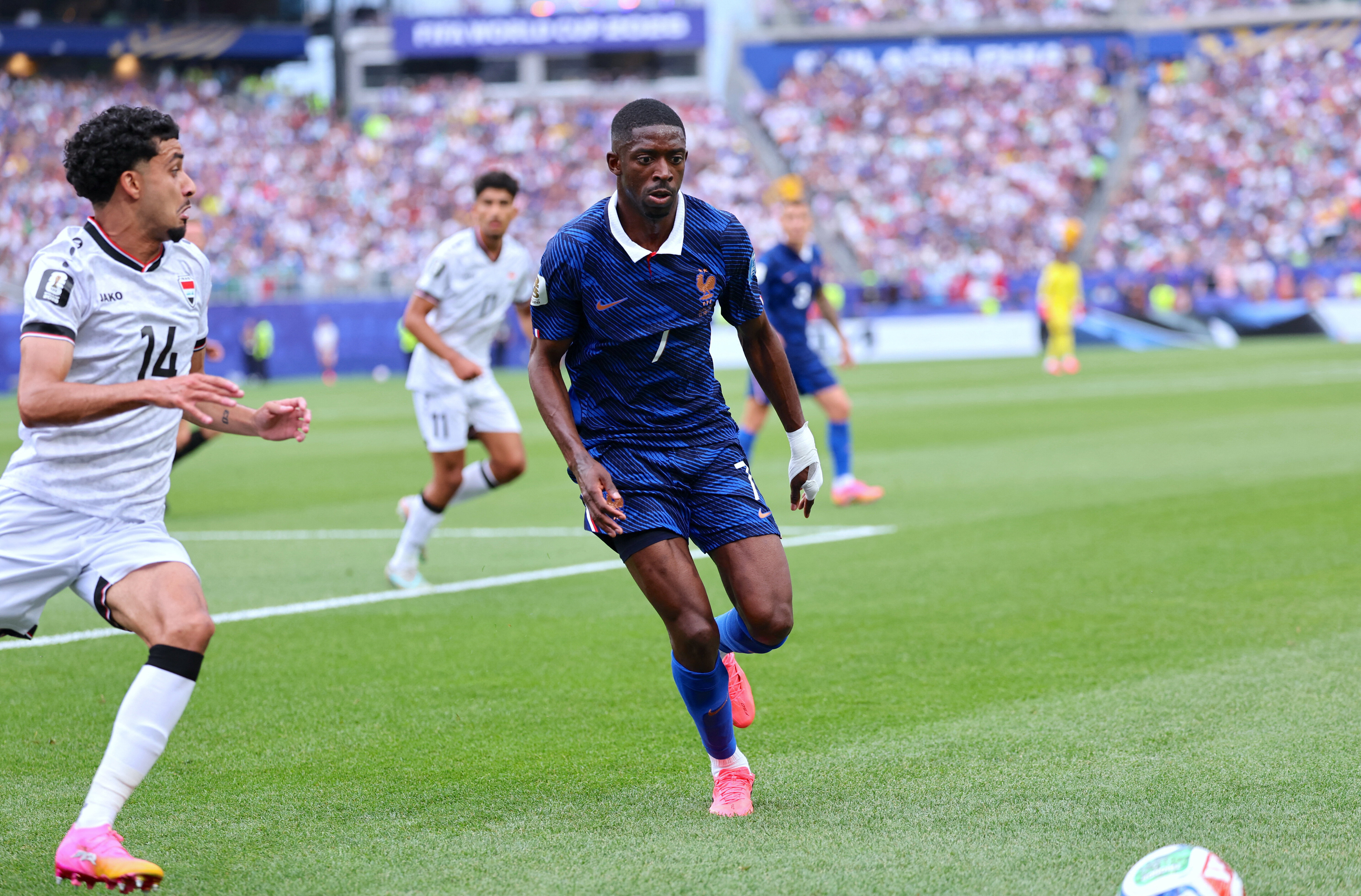Zidane Iqbal en Ousmane Dembélé