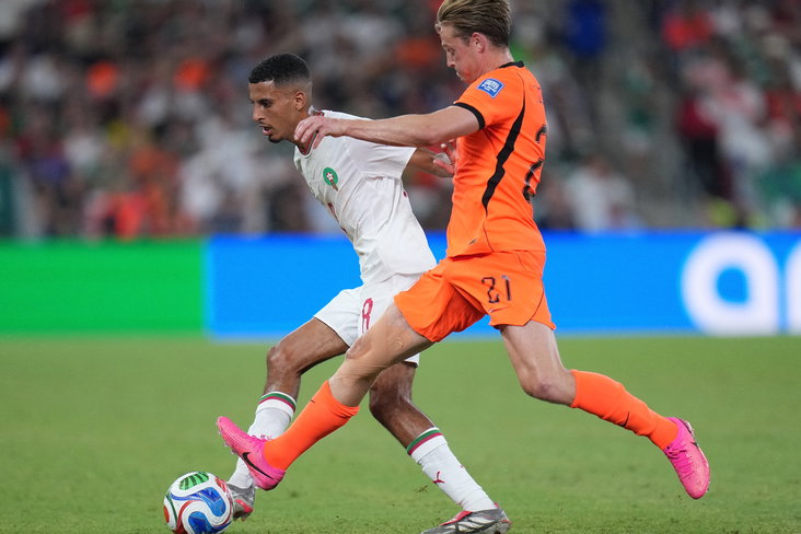 Azzedine Ounahi en Frenkie de Jong