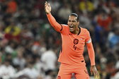 Virgil van Dijk tegen Marokko