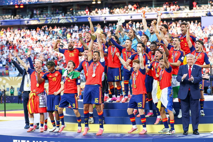 Spanje kroont zich tot wereldkampioen