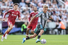 Sean Steur tegen Liverpool