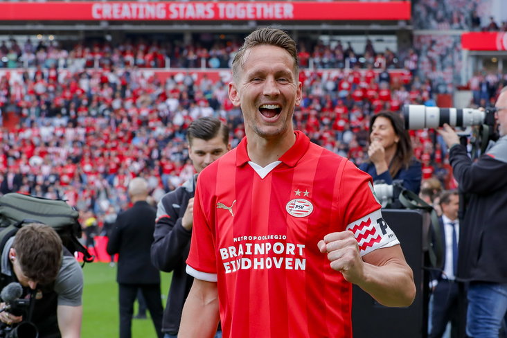 Luuk de Jong is blij met de landstitel