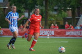 Jaimy Ravensbergen in actie tegen SC Heerenveen
