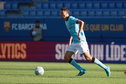 Ibrahim Faik aan de bal voor Feyenoord Onder 19