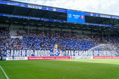 SC Heerenveen-supporters op Nieuw Noord
