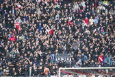 FC Utrecht-supporters in Stadion Galgenwaard