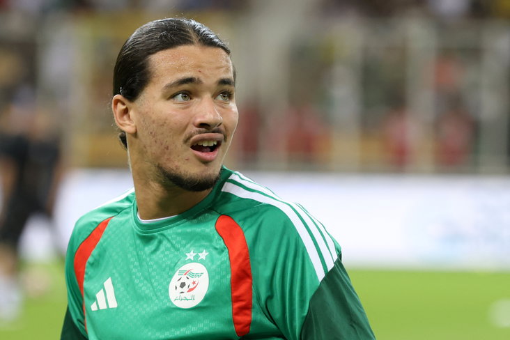 Anis Hadj Moussa bij Algerije