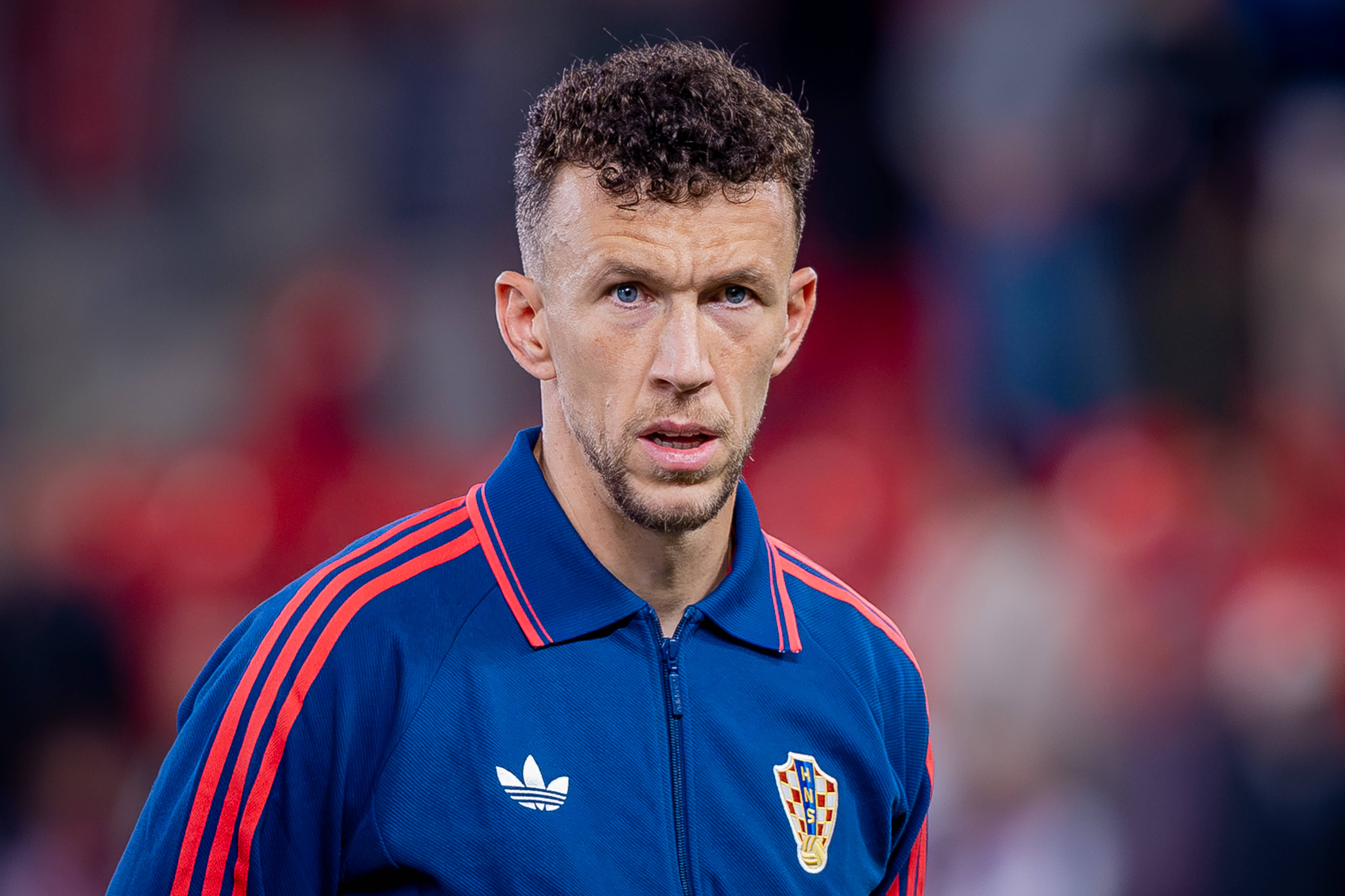 Ivan Perisic bij de nationale ploeg van Kroatië